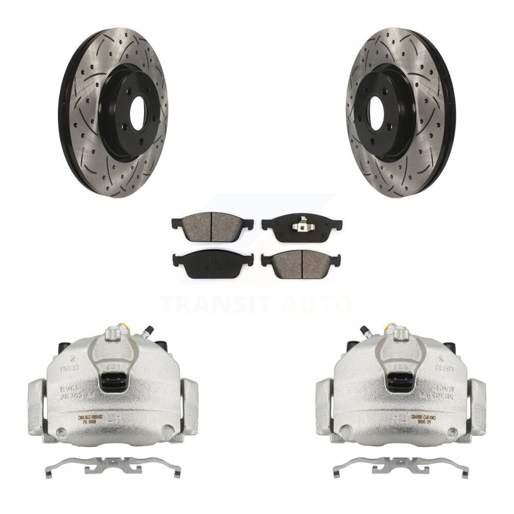 Transit Auto KCD-100156S Disc Brake Kit for 2013-2019 Ford Transit Connect, Lincoln MKC, Ford Escape - Front product image