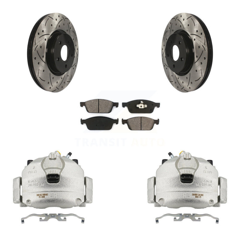 Transit Auto KCD-100156S Disc Brake Kit for 2013-2019 Ford Transit Connect, Lincoln MKC, Ford Escape - Front product image