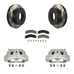 Transit Auto KCD-100157C Disc Brake Kit for 2011-2019 Chevrolet Suburban 3500 HD, Chevrolet Silverado 2500 HD, Chevrolet Silverado 3500 HD & more - Front product image