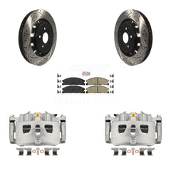 Transit Auto KCD-100157N Disc Brake Kit for 2013-2019 Ford Taurus, Ford Explorer, Ford Special Service Police Sedan & more - Front product image
