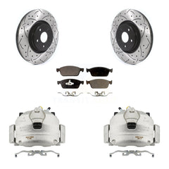 Transit Auto KCD-100157P Disc Brake Kit for 2017-2019 Lincoln MKC - Front product image