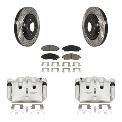 Transit Auto KCD-100159C Disc Brake Kit for 2016-2021 Acura MDX, Honda Ridgeline, Honda Pilot - Front product image