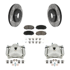 Transit Auto KCD-100160C Disc Brake Kit for 2006-2018 Toyota Yaris - Front product image