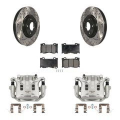 Transit Auto KCD-100160P Disc Brake Kit for 2009-2013 INFINITI G37 - Front product image