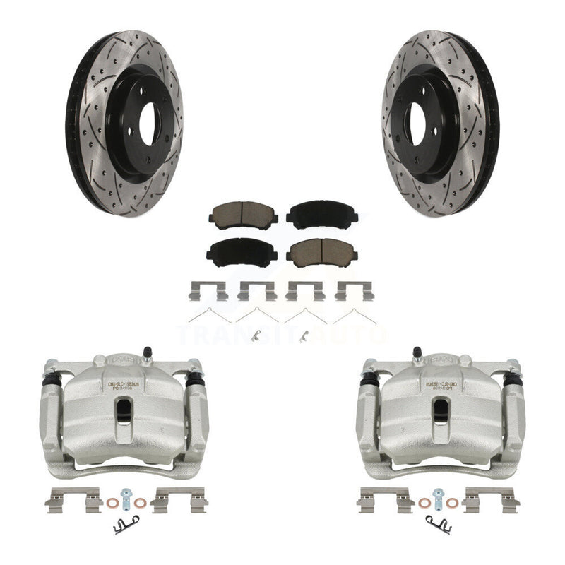 Transit Auto KCD-100161C Disc Brake Kit for 2008-2015 Nissan Rogue Select, Nissan Rogue - Front product image