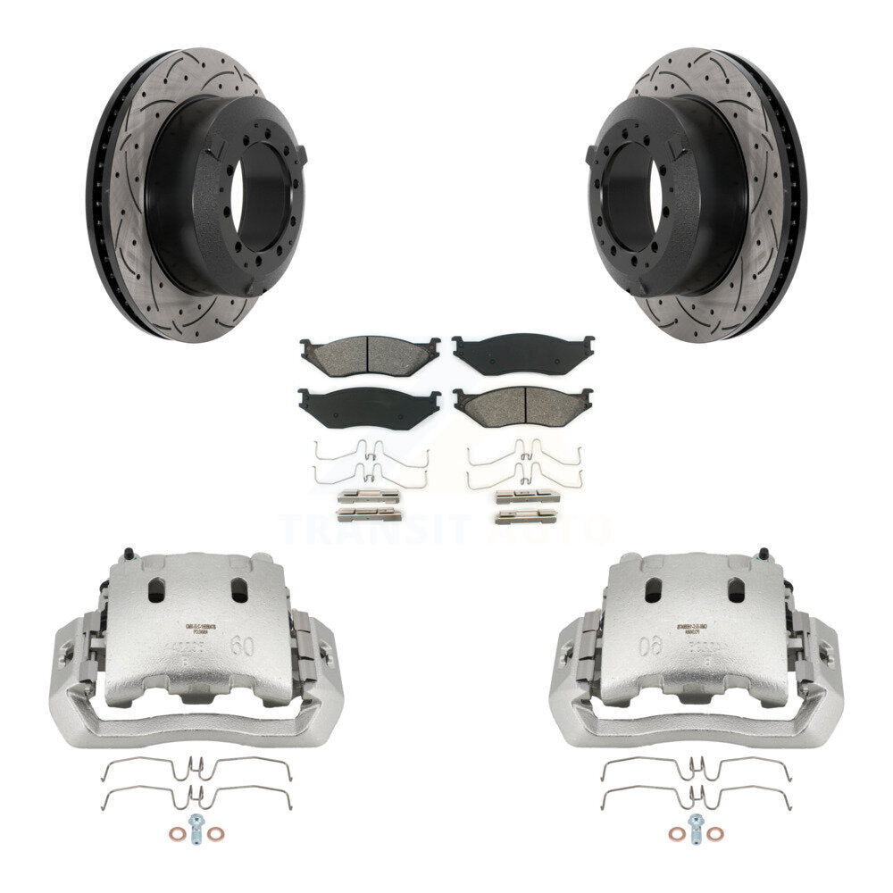 Transit Auto KCD-100161S Disc Brake Kit for 2010-2013 International TerraStar - Front product image
