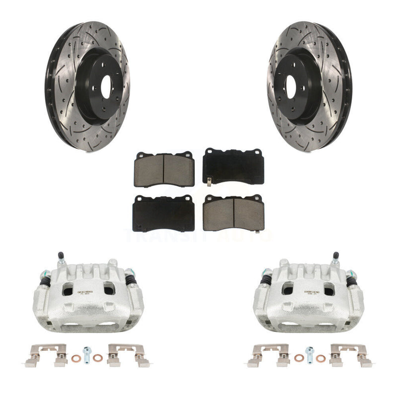 Transit Auto KCD-100163C Disc Brake Kit for 2012-2014 Subaru WRX, Subaru Impreza - Front product image