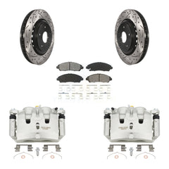 Transit Auto KCD-100163S Disc Brake Kit for 2014-2016 Acura MDX - Front product image