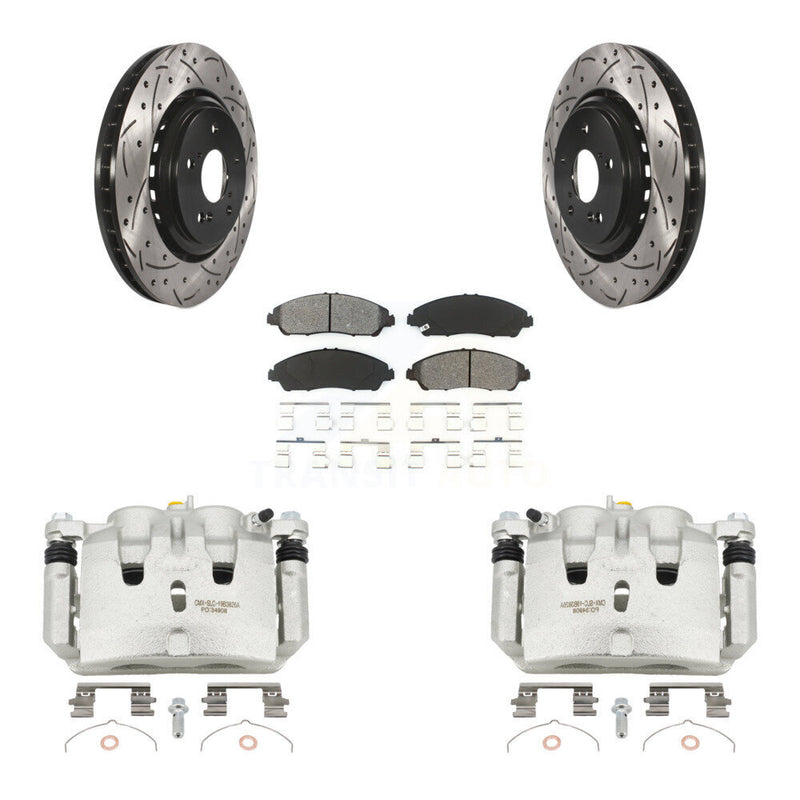 Transit Auto KCD-100163S Disc Brake Kit for 2014-2016 Acura MDX - Front product image
