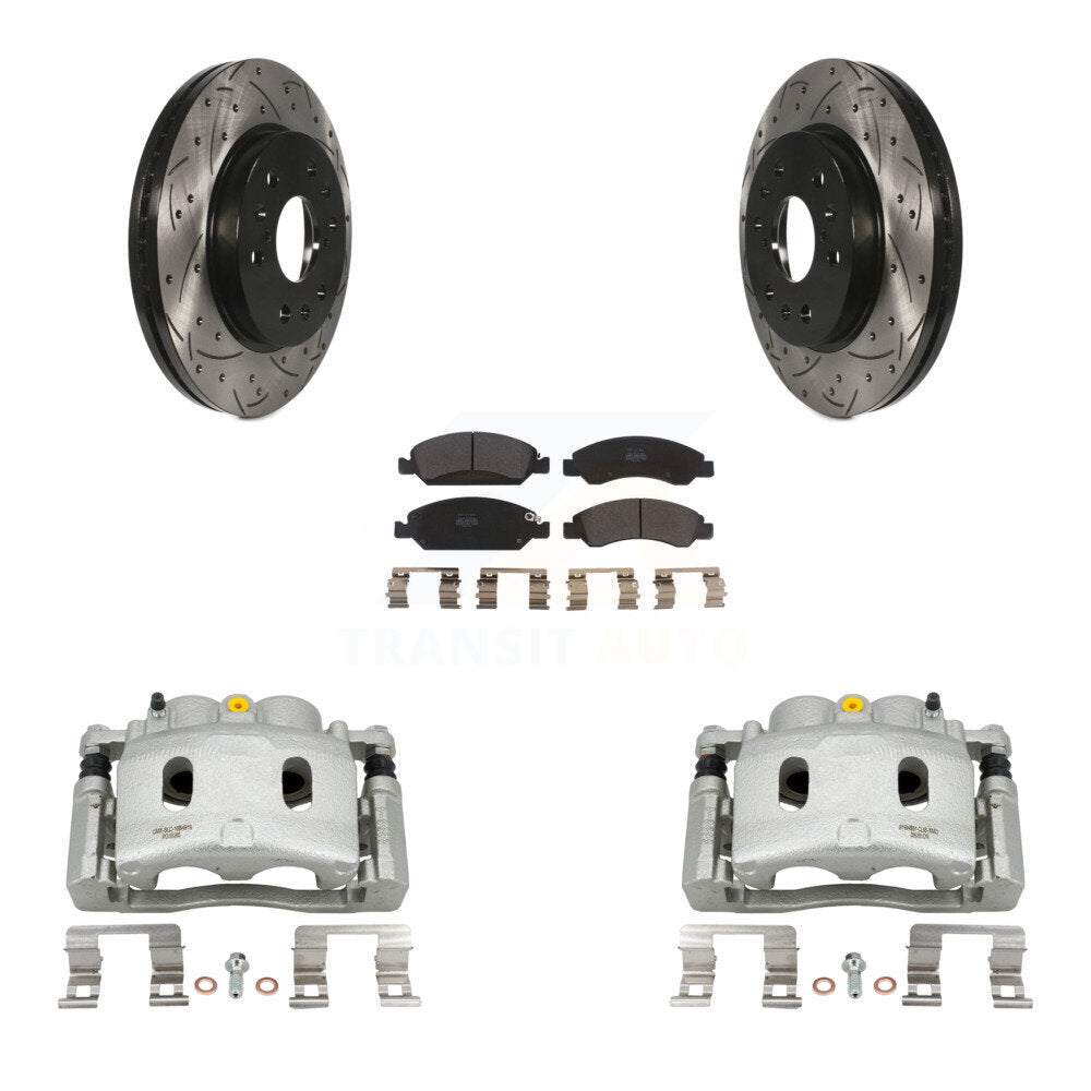 Transit Auto KCD-100164P Disc Brake Kit for 2005-2008 Cadillac Escalade, Cadillac Escalade ESV, Cadillac Escalade EXT & more - Front product image