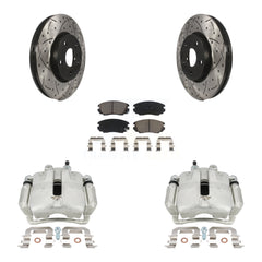 Transit Auto KCD-100165C Disc Brake Kit for 2010-2020 Chevrolet Equinox, Chevrolet Impala, Chevrolet Malibu & more - Front product image