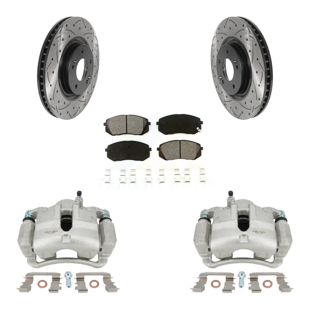 Transit Auto KCD-100165S Disc Brake Kit for 2015 Hyundai Tucson - Front product image