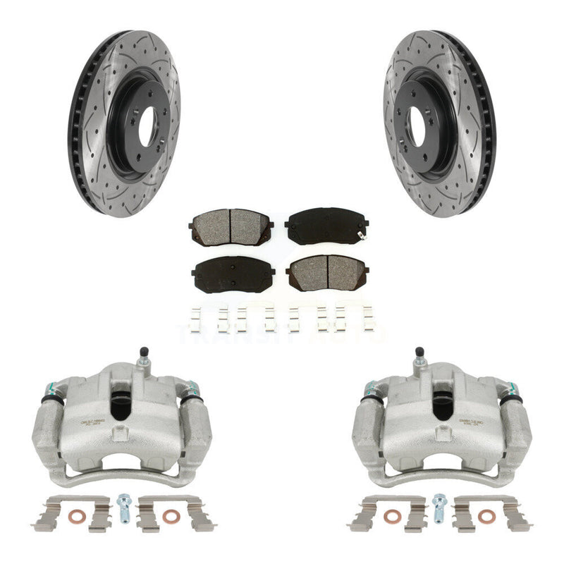 Transit Auto KCD-100165S Disc Brake Kit for 2015 Hyundai Tucson - Front product image