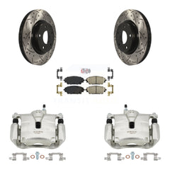 Transit Auto KCD-100166N Disc Brake Kit for 2016-2018 Mazda CX-3 - Front product image