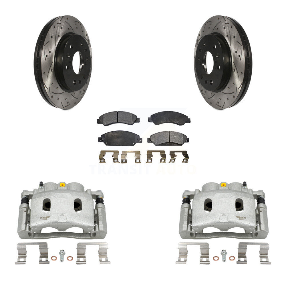 Transit Auto KCD-100166T Disc Brake Kit for 2007 Cadillac Escalade, Cadillac Escalade ESV, Cadillac Escalade EXT & more - Front product image