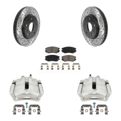 Transit Auto KCD-100167C Disc Brake Kit for 2011-2017 Chevrolet Malibu Limited, Chevrolet Malibu, Buick LaCrosse & more - Front product image