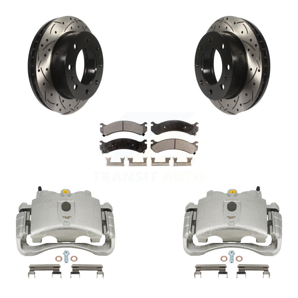Transit Auto KCD-100167P Disc Brake Kit for 1999-2020 Chevrolet Express 2500, Chevrolet Silverado 1500 HD Classic, Chevrolet Silverado 2500 HD Classic & more - Front product image