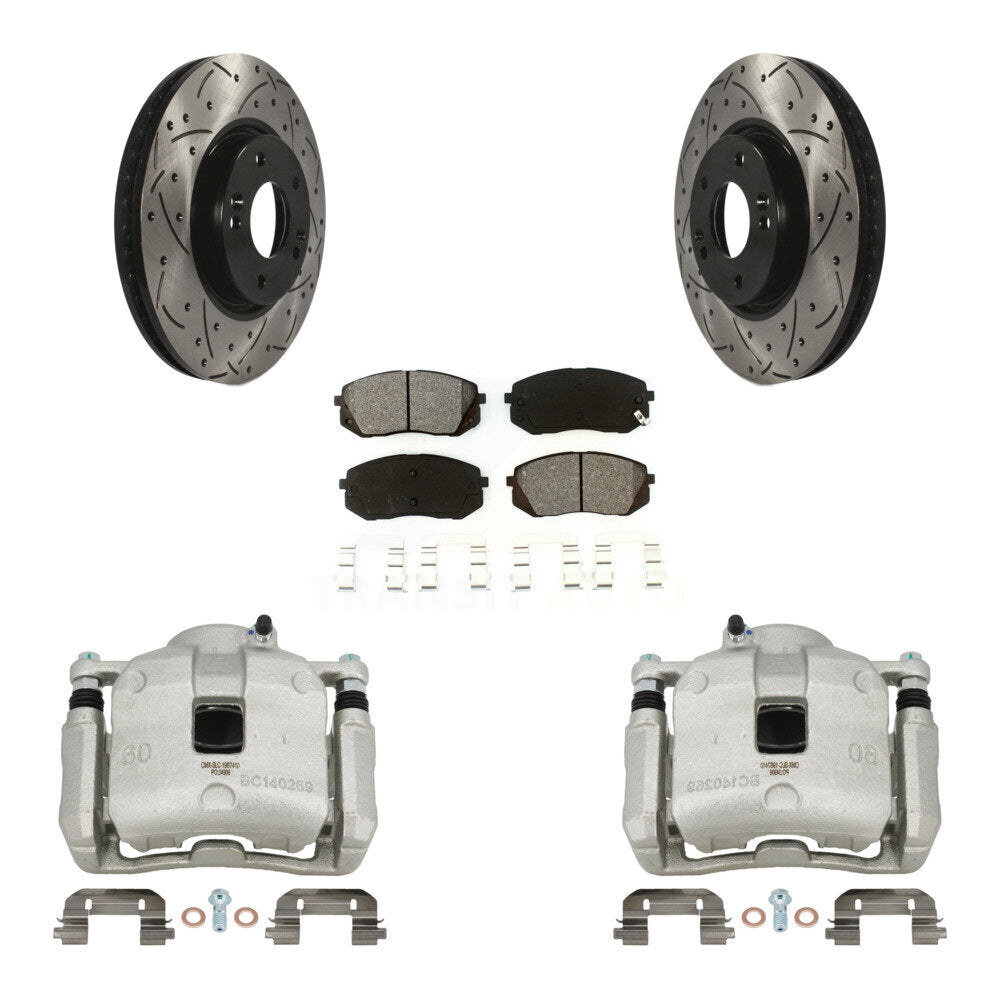 Transit Auto KCD-100167S Disc Brake Kit for 2016 Kia Sportage - Front product image