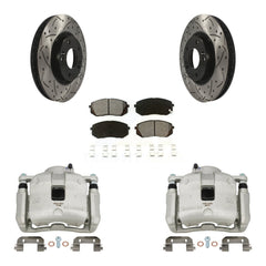 Transit Auto KCD-100167S Disc Brake Kit for 2016 Kia Sportage - Front product image