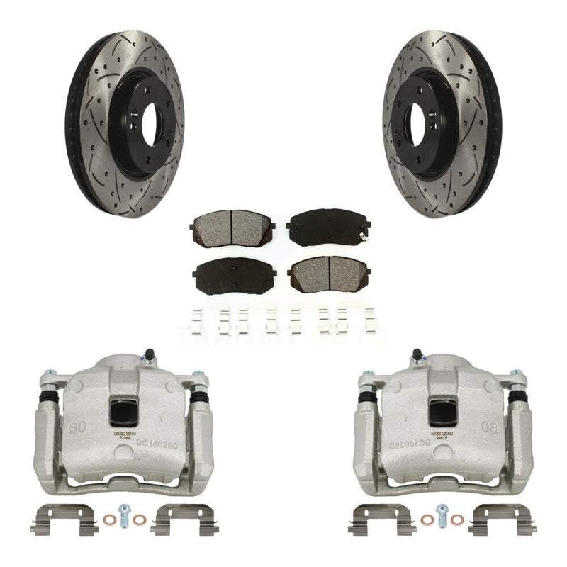 Transit Auto KCD-100167S Disc Brake Kit for 2016 Kia Sportage - Front product image