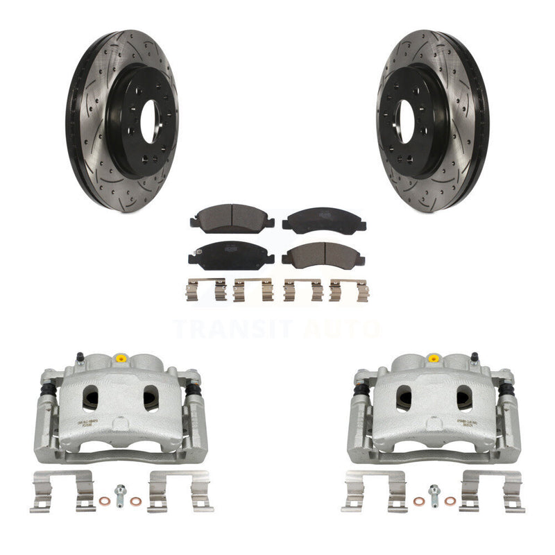 Transit Auto KCD-100167T Disc Brake Kit for 2005-2008 Cadillac Escalade, Cadillac Escalade ESV, Cadillac Escalade EXT & more - Front product image