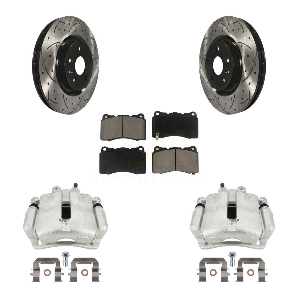 Transit Auto KCD-100168C Disc Brake Kit for 2012-2013 Buick Regal - Front product image