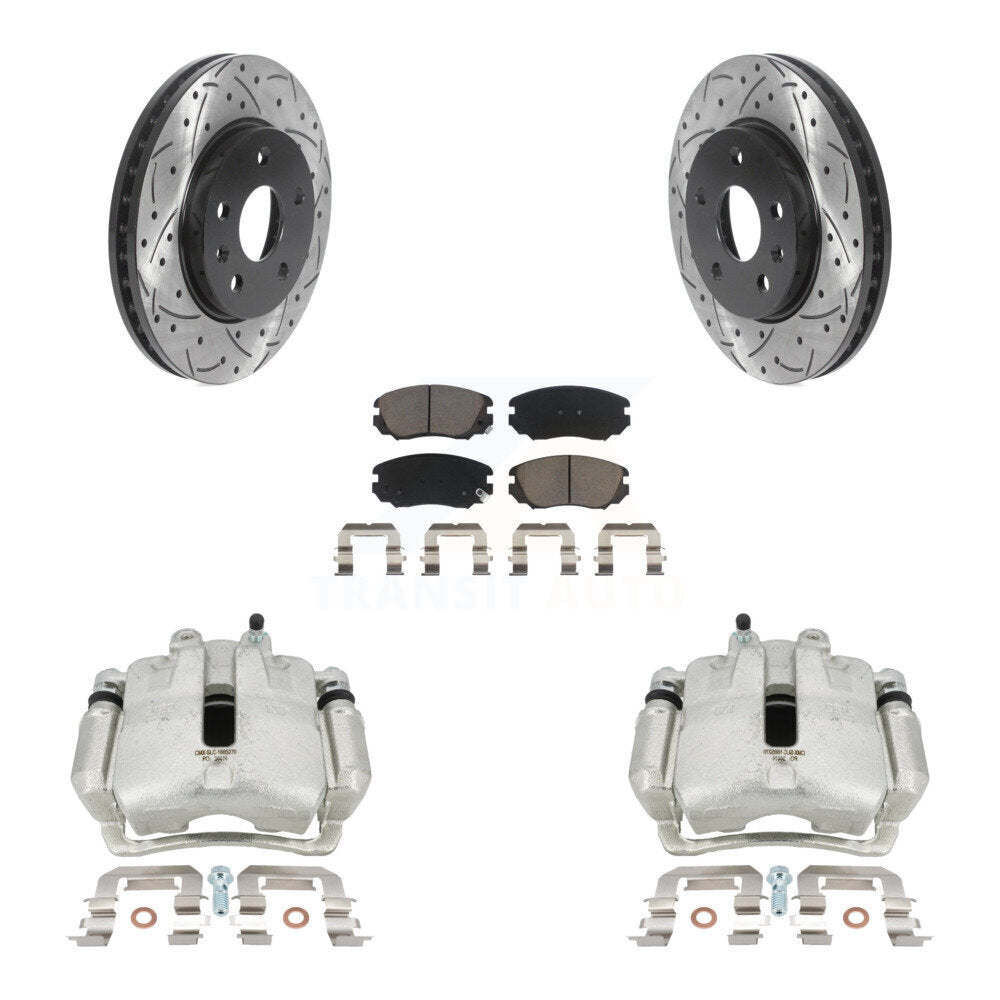 Transit Auto KCD-100169C Disc Brake Kit for 2011 Buick Regal - Front product image
