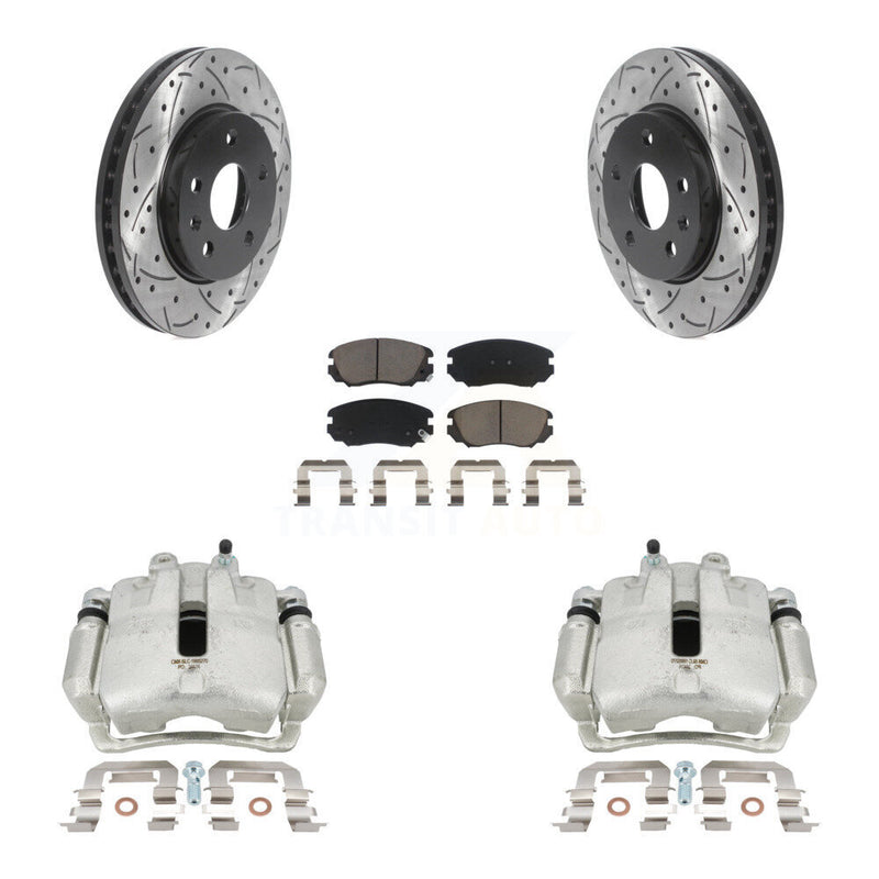 Transit Auto KCD-100169C Disc Brake Kit for 2011 Buick Regal - Front product image