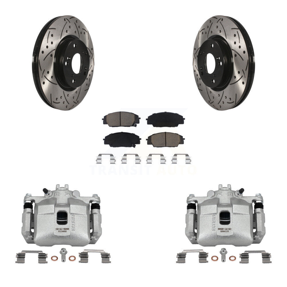Transit Auto KCD-100170C Disc Brake Kit for 2002-2006 Acura RSX - Front product image