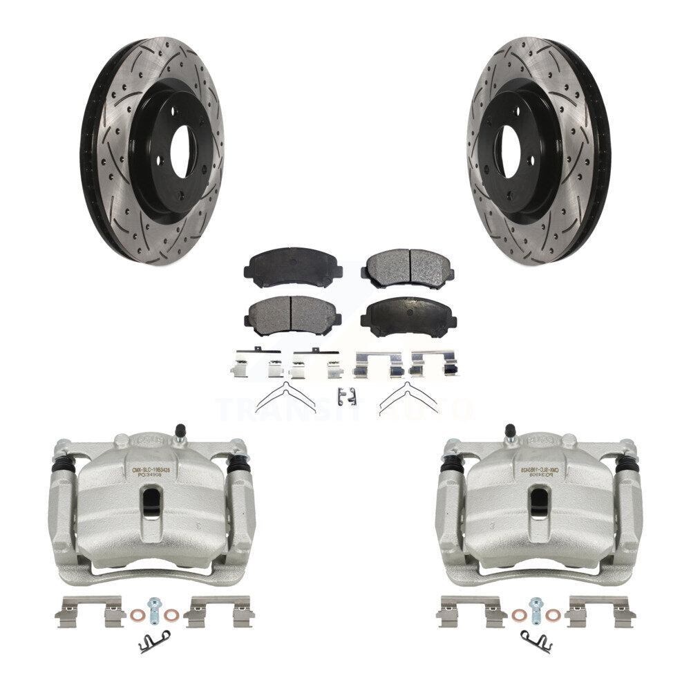 Transit Auto KCD-100170P Disc Brake Kit for 2008-2015 Nissan Rogue Select, Nissan Rogue - Front product image