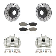 Transit Auto KCD-100170S Disc Brake Kit for 2012-2017 Kia Rio, Hyundai Accent - Front product image