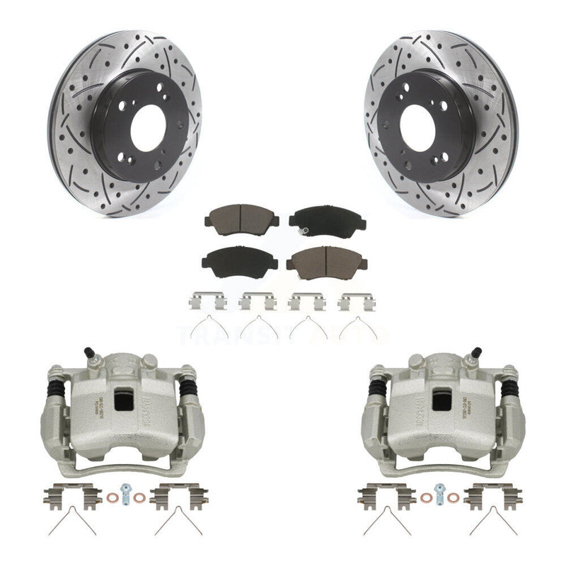 Transit Auto KCD-100171C Disc Brake Kit for 2002-2006 Honda Civic, Acura RSX - Front product image
