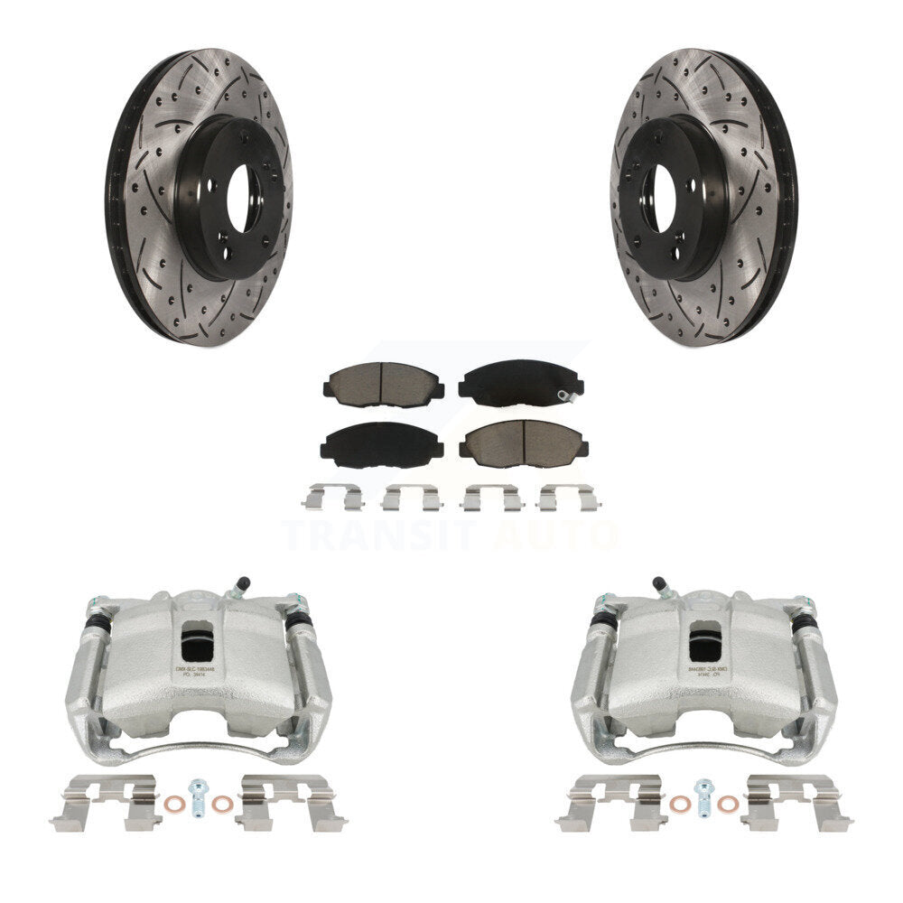 Transit Auto KCD-100172C Disc Brake Kit for 2011 Honda Civic - Front product image
