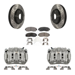 Transit Auto KCD-100172T Disc Brake Kit for 2011-2016 Honda Crosstour, Honda CR-V, Honda Accord Crosstour - Front product image