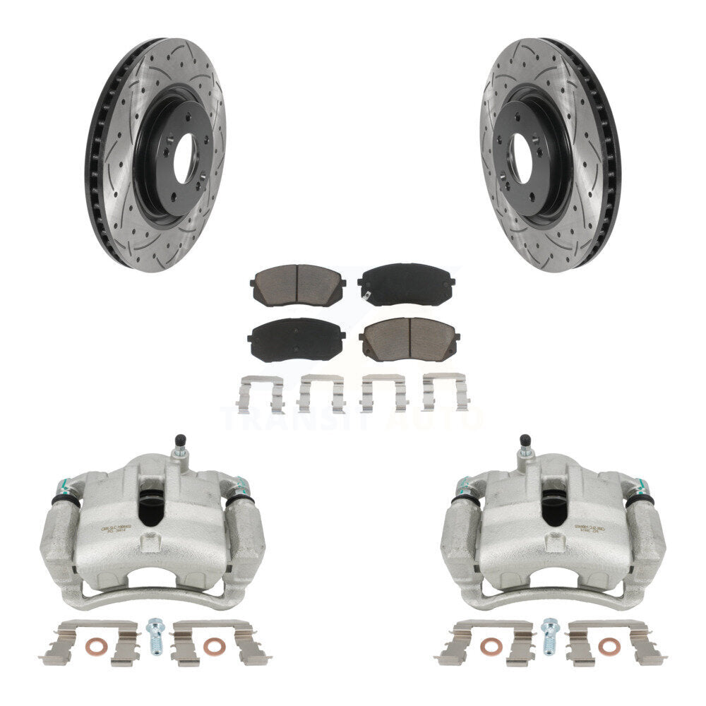 Transit Auto KCD-100173C Disc Brake Kit for 2015 Hyundai Tucson - Front product image