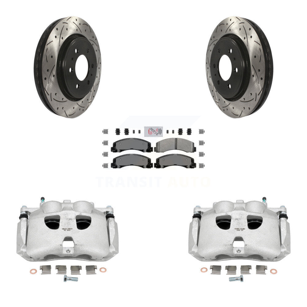 Transit Auto KCD-100173N Disc Brake Kit for 2018-2021 Lincoln Navigator, Ford Expedition - Front product image