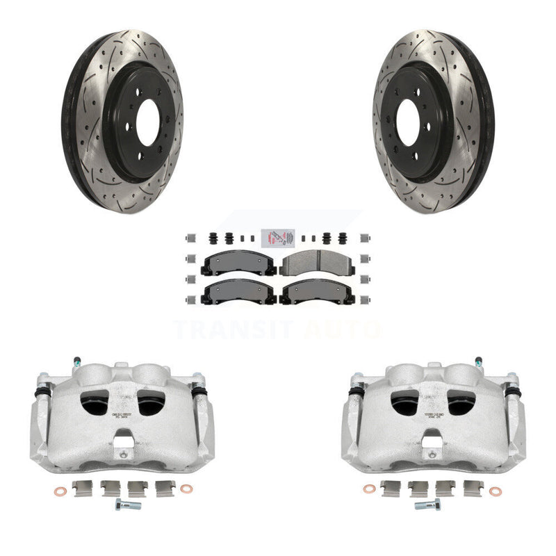 Transit Auto KCD-100173N Disc Brake Kit for 2018-2021 Lincoln Navigator, Ford Expedition - Front product image