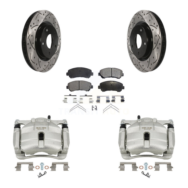 Transit Auto KCD-100173T Disc Brake Kit for 2008-2015 Nissan Rogue Select, Nissan Rogue - Front product image