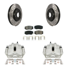 Transit Auto KCD-100174S Disc Brake Kit for 2010-2020 Chevrolet Equinox, Chevrolet Impala, Chevrolet Malibu & more - Front product image