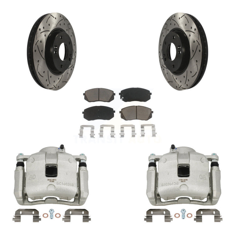 Transit Auto KCD-100175C Disc Brake Kit for 2016 Kia Sportage - Front product image