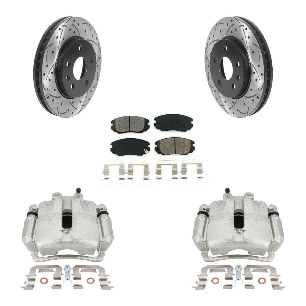 Transit Auto KCD-100175S Disc Brake Kit for 2011 Buick Regal - Front product image