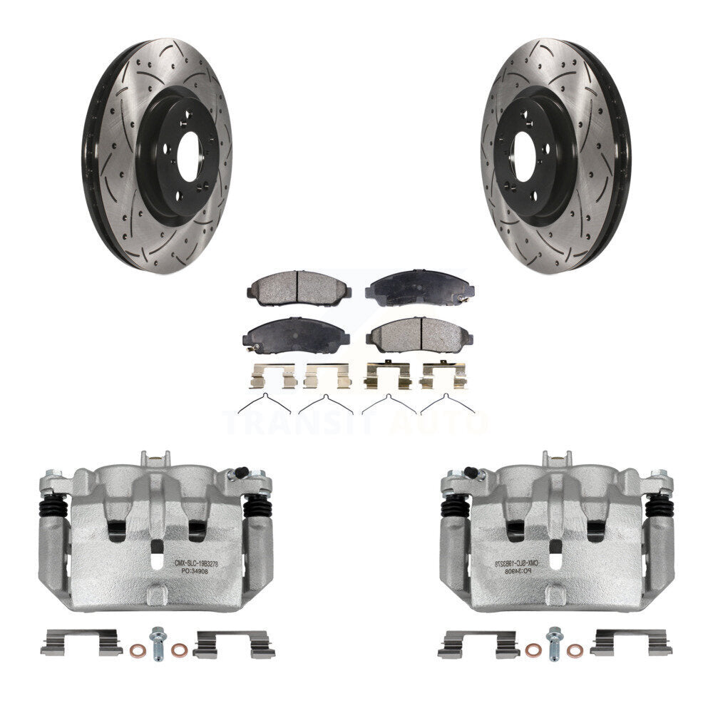 Transit Auto KCD-100176P Disc Brake Kit for 2007-2013 Acura ZDX, Acura MDX - Front product image