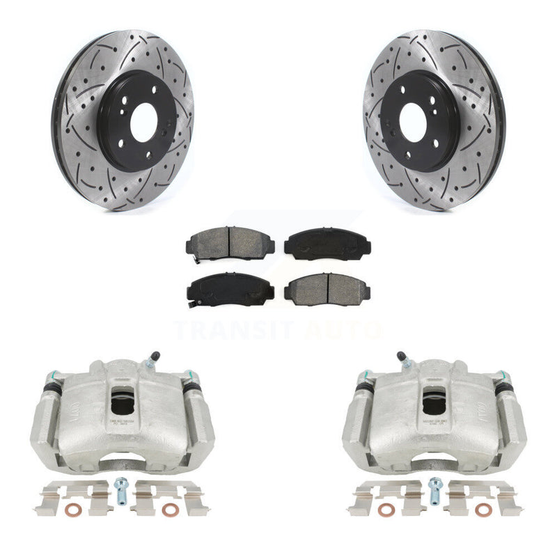 Transit Auto KCD-100176S Disc Brake Kit for 2010-2014 Honda Accord, Acura TSX - Front product image