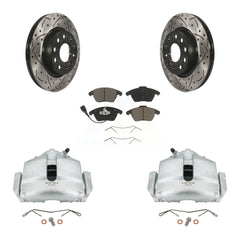 Transit Auto KCD-100177C Disc Brake Kit for 2011-2013 Volkswagen GTI, Audi A3 Quattro - Front product image