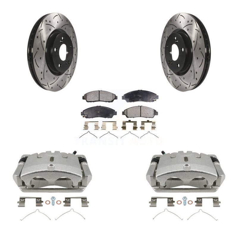 Transit Auto KCD-100177P Disc Brake Kit for 2009-2015 Honda Pilot - Front product image