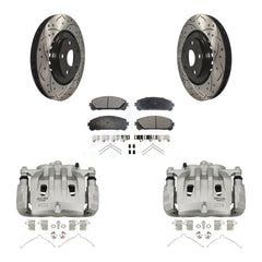 Transit Auto KCD-100177T Disc Brake Kit for 2008-2021 Lexus NX300, Lexus NX200t, Lexus NX300h & more - Front product image