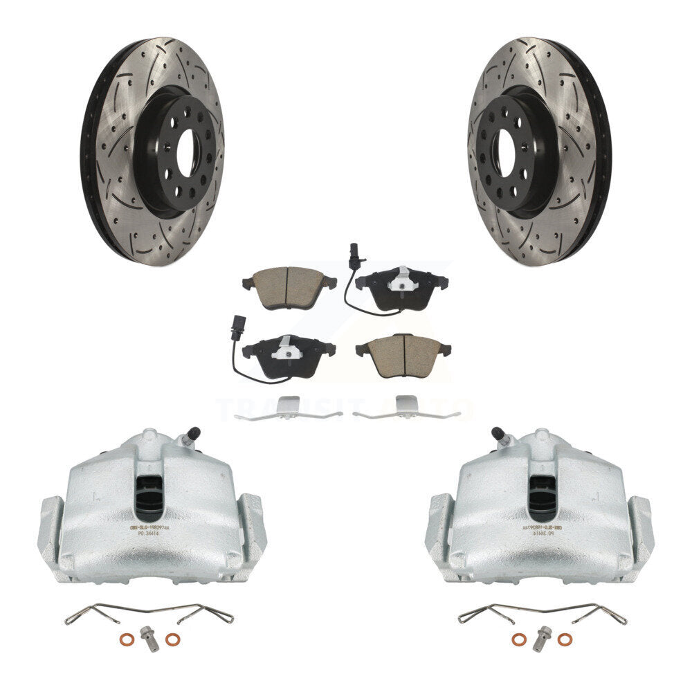 Transit Auto KCD-100178C Disc Brake Kit for 2010 Volkswagen CC - Front product image