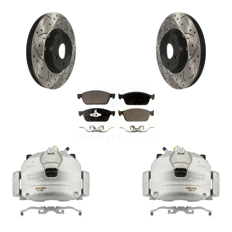 Transit Auto KCD-100178T Disc Brake Kit for 2013-2018 Ford Focus - Front product image