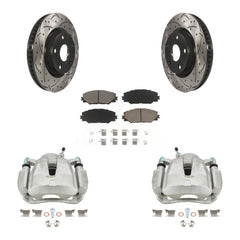 Transit Auto KCD-100179C Disc Brake Kit for 2006-2020 Toyota RAV4, Toyota Corolla iM, Scion iM & more - Front product image