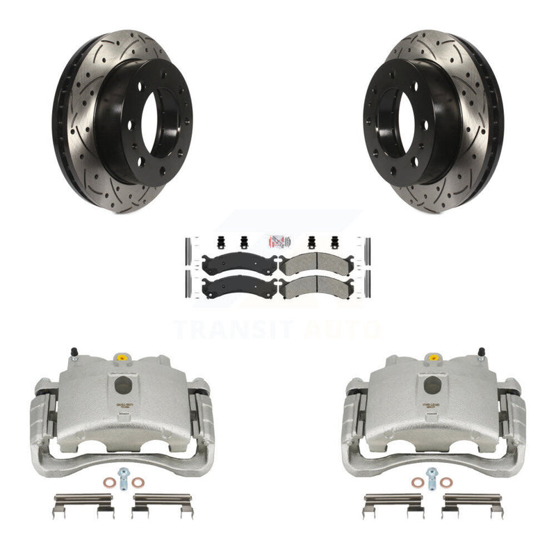 Transit Auto KCD-100179N Disc Brake Kit for 1999-2020 Chevrolet Express 2500, Chevrolet Silverado 1500 HD Classic, Chevrolet Silverado 2500 HD Classic & more - Front product image